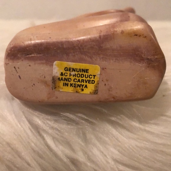 Soapstone Pregnant Woman Handcarved in Kenya - Picture 5 of 5